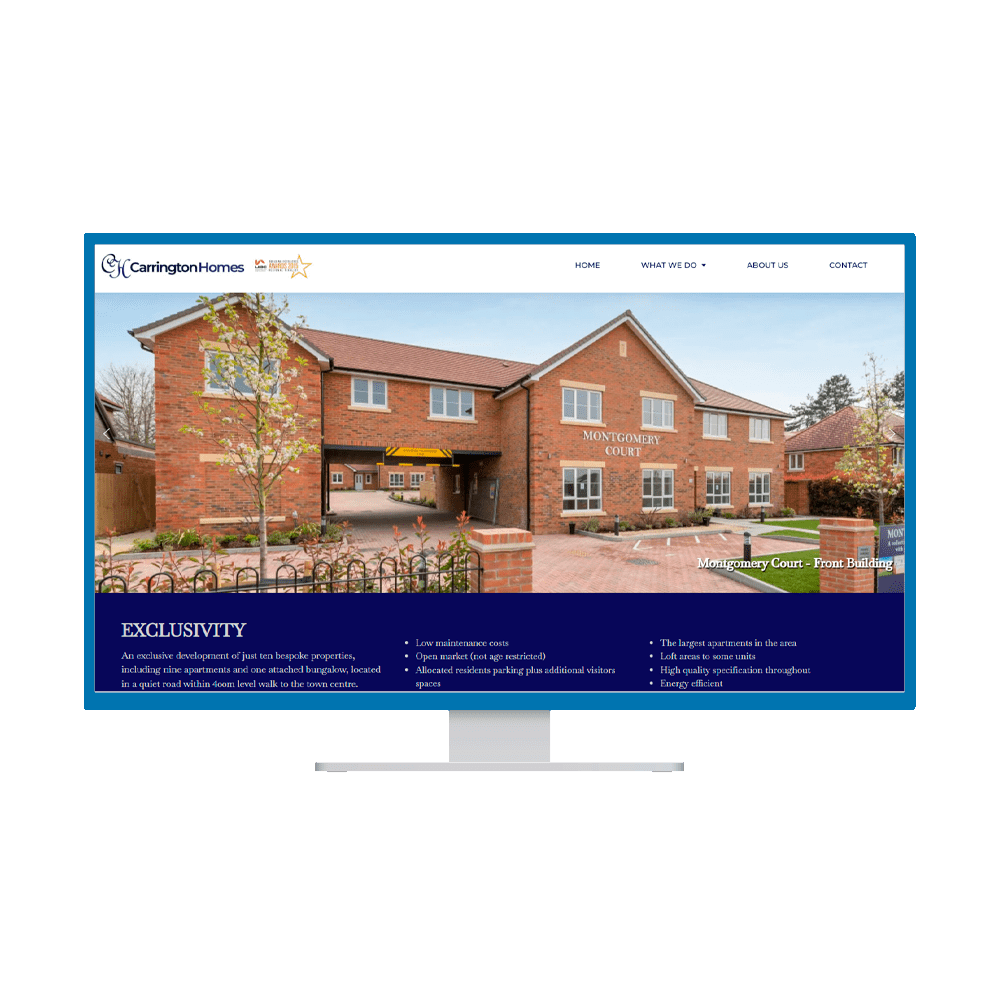 Carr Homes Desktop Visual