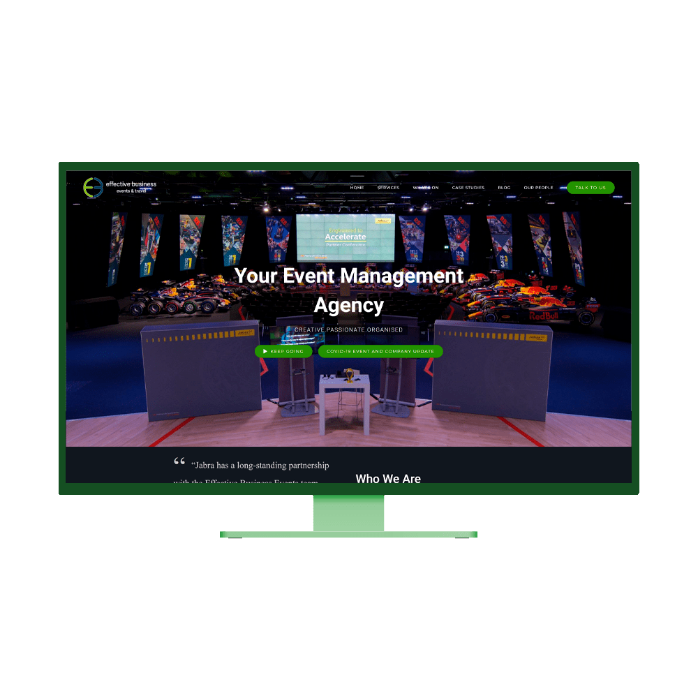 Effective Business Events Desktop Visual