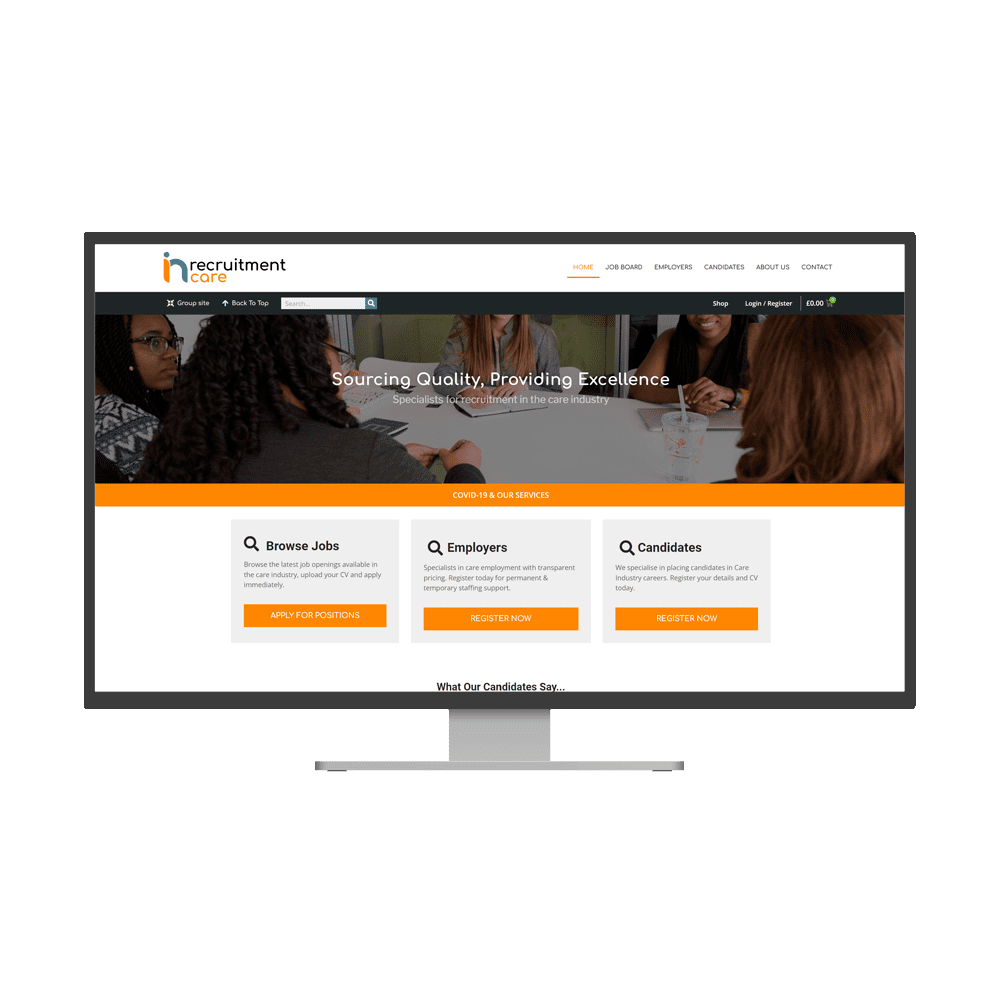 The In Care Group Monitor Visual
